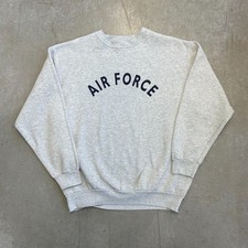 Vintage 90s Air Force Spellout Graphic Sweatshirt Medium