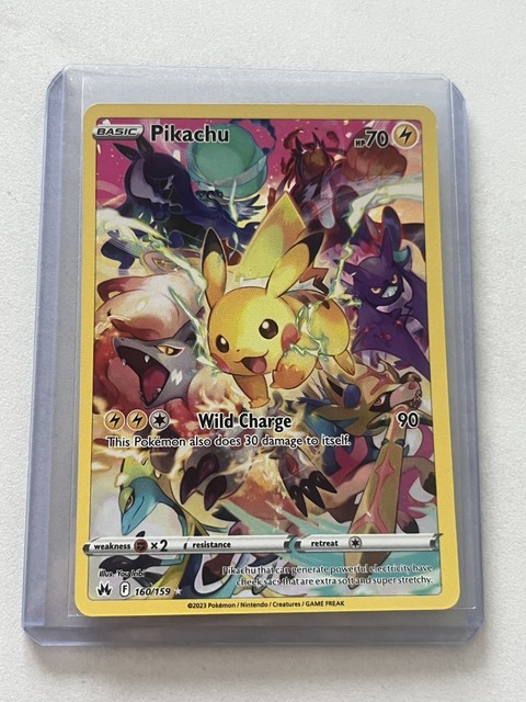 Pikachu #160 (Crown Zenith (2023))
