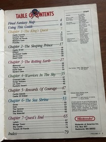 Nintendo Power Strategy Guide Vol. 17 Final Fantasy NES Official Good Condition