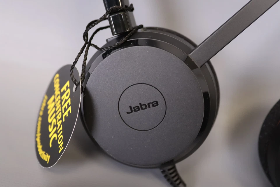 Auriculares estéreo Jabra Evolve 20 Microsoft Lync, negros Foto 3 de 4