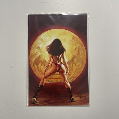 Vampirella #1 2010 NM Alex Ross Frank Frazetta Homage Dynamic Forces Virgin