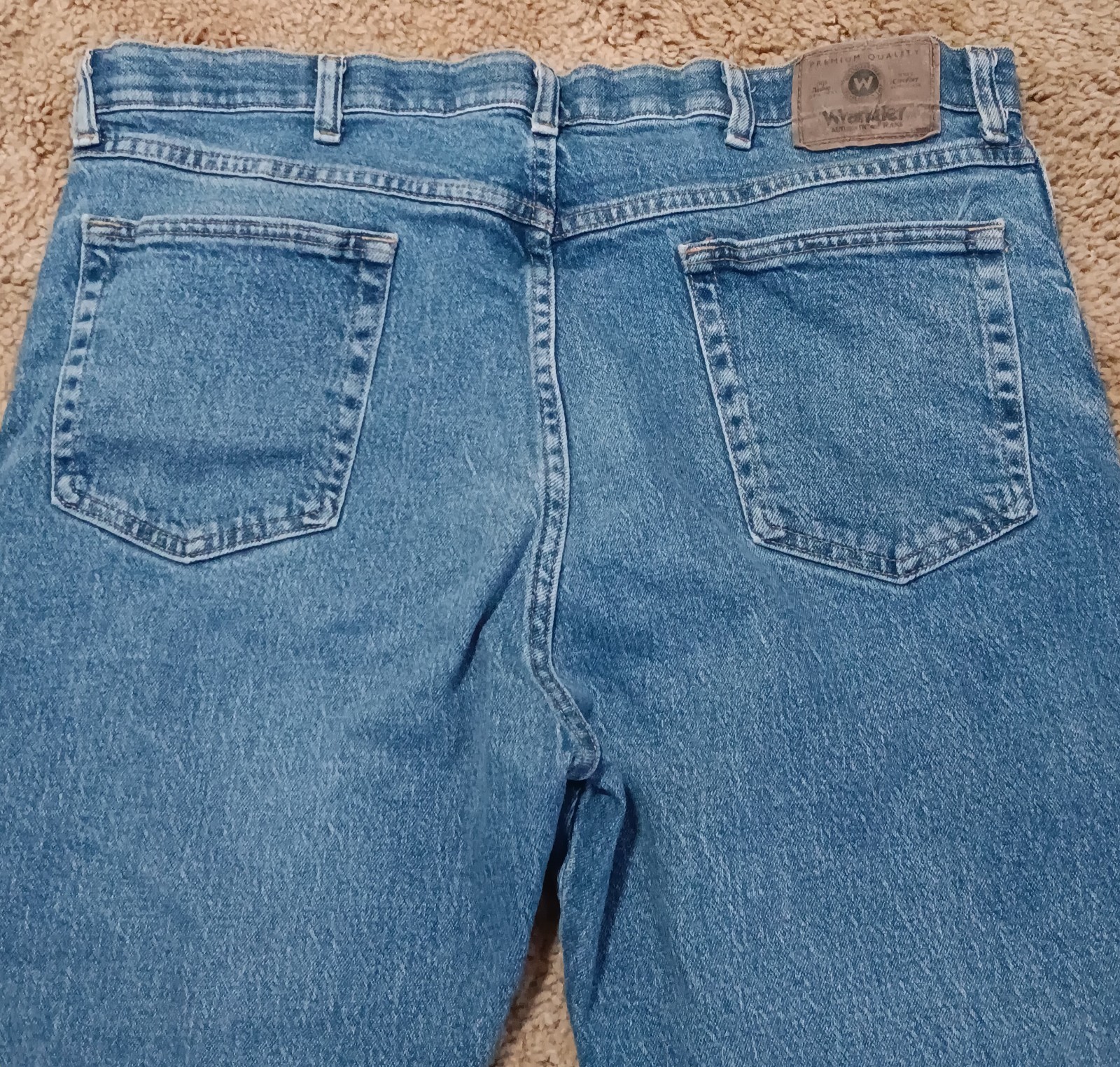 Wrangler Regular Fit Jeans Men's Size 38x29 Denim Pants thumbnail 3