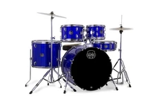 Mapex CM5294FT Comet 5-Piece Complete Acoustic Drum Set, Indigo Blue