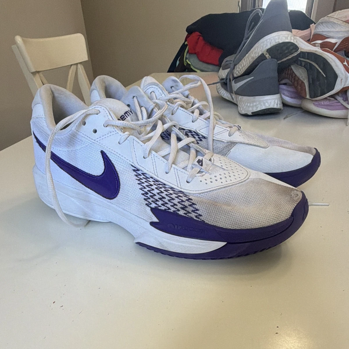 Nike Air Zoom GT Cut Academy TB White Court Purple for Sale