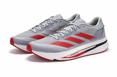 Adidas Adizero SL2 Mens Running Shoes Size 10 Lightstrike Pro Gray Red New NoBox