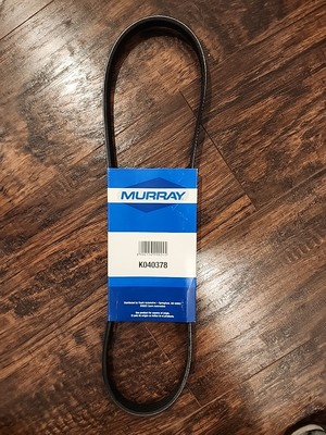 #ad Murray 4 Rib Micro V Serpentine Drive Belt K040378 38 3 16 Inch $5.99