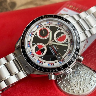 Omega Speedmaster Date ''Casino Dial'' Ref. 3210.52 Automatic Watch - Mint