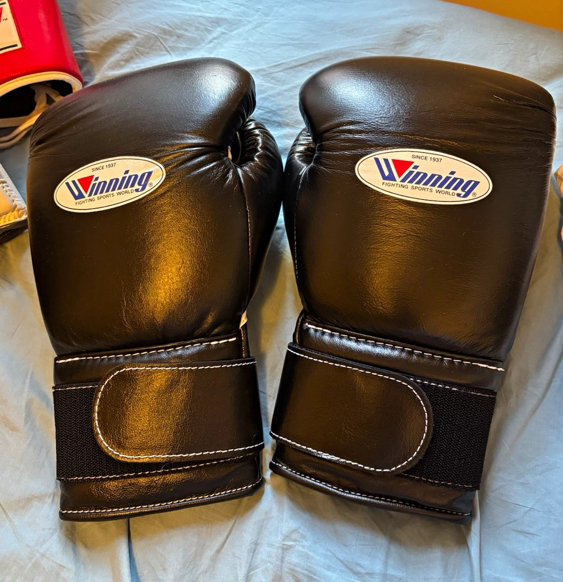 Winning Black 16 oz. Weight Boxing Gloves for sale | eBay