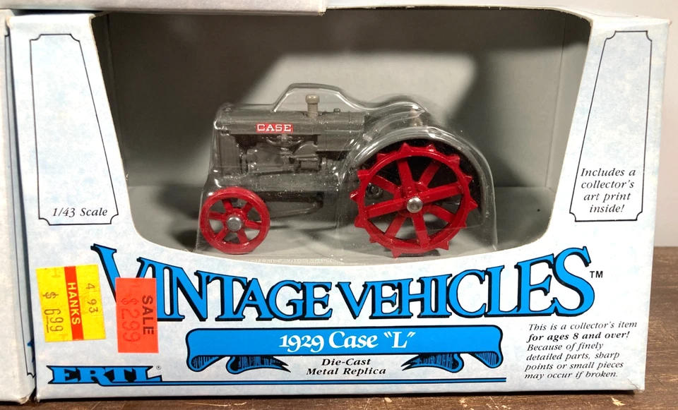 Ertl Massey-Harris Challenger Case L Ford 981 Tractor Diecast 1/43 Lot of 3 NIB - Image 3 of 4