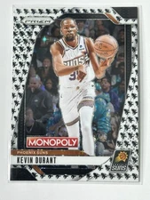 2024-25 Prizm Monopoly Kevin Durant Go Space Prizm SSP #76 Suns
