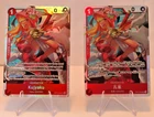 One Piece Cards OP11-004 Kujyaku Super Rare (English and Japanese Versions)