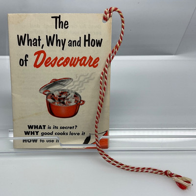 Vintage Descoware Leaflet Belgium Cookware paper ephemera cooking ideas