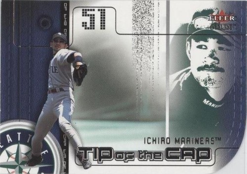 2002 Fleer Genuine #TC20 Ichiro Suzuki Tip of the Cap NM HOF | eBay