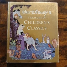 Walt Disney's Treasury Of Children's Classics 1978 HC DJ