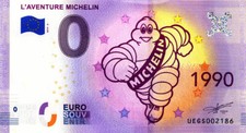 63 CLERMONT-FERRAND Michelin, 1990, 2019-5, Billet Euro Souvenir