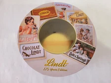 Lindt Chocolate 175th Year Edition Tin with Window Lid - EMPTY