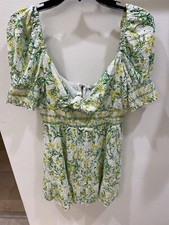 Brand new Alice +Olivia mini floral dress size 10 retail $395