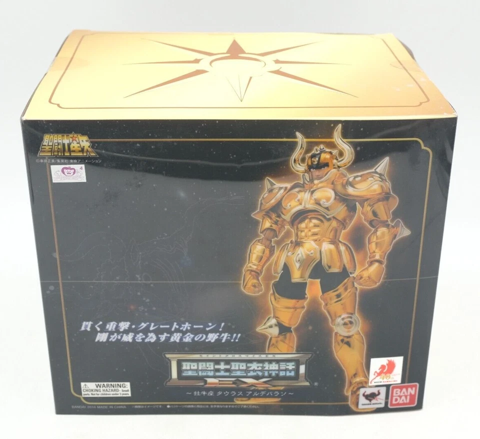 Bandai 2014 Tauro Aldebaran Paño Dorado Renacimiento Ver Saint Seiya EX Mito Foto 2 de 4