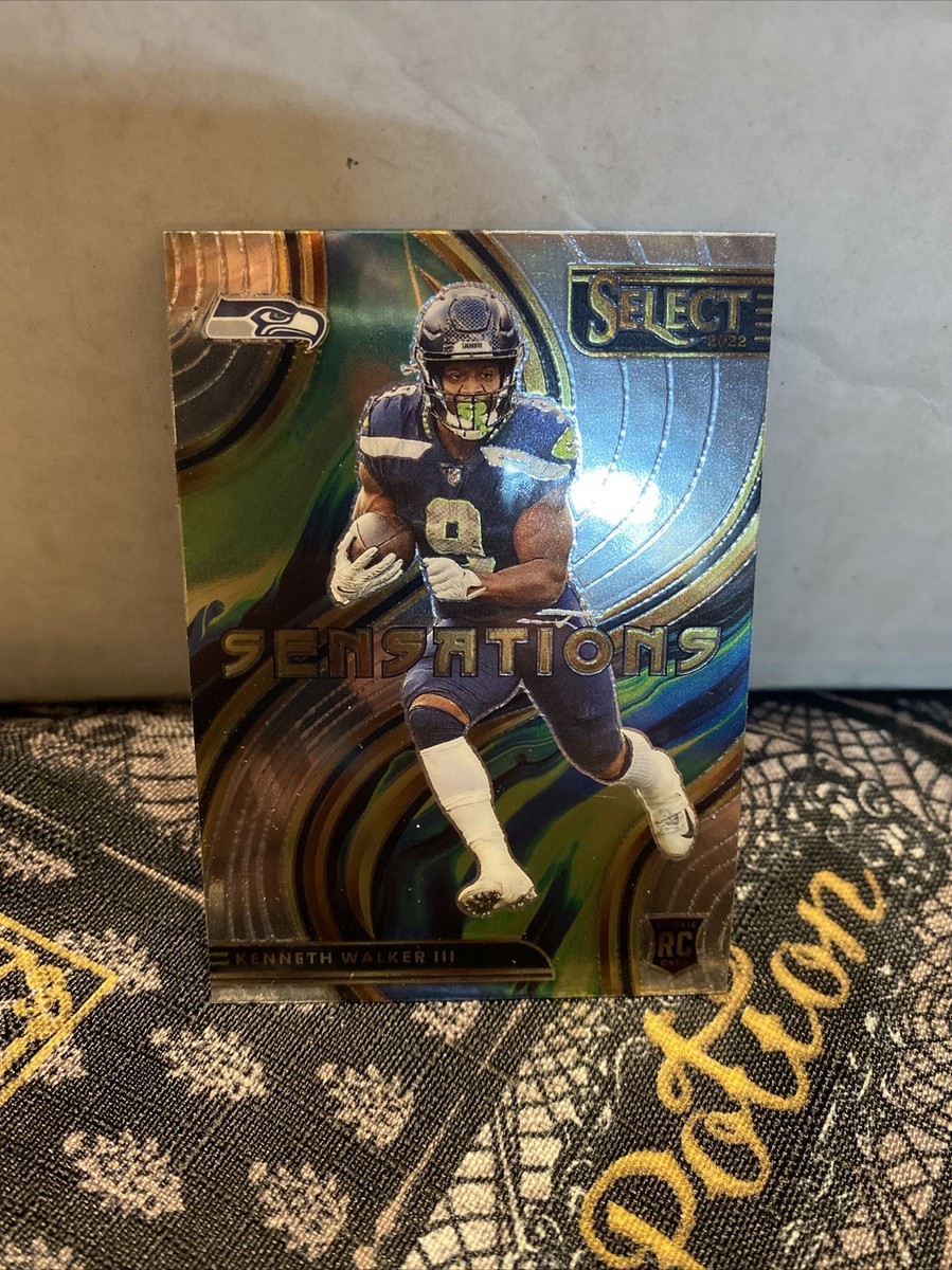 2022 Panini Select Football Sensations SEN-22 Kenneth Walker III