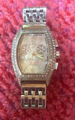 ELINI New Yorker Diamond Stainless Woman's Watch