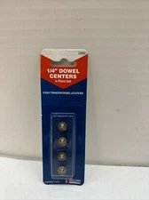 Best Way Tools 1/4 In. Dowel Center (4-Pack) 25865 Best Way Tools 25865