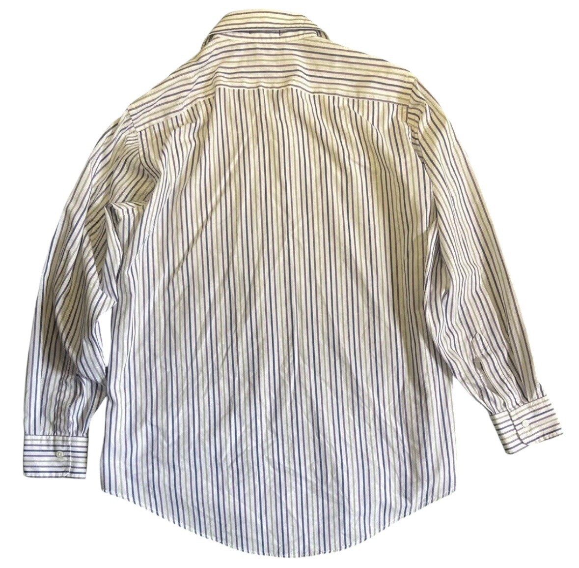 VTG CHRISTIAN DIOR MONSIEUR multi color stripe button down shirt