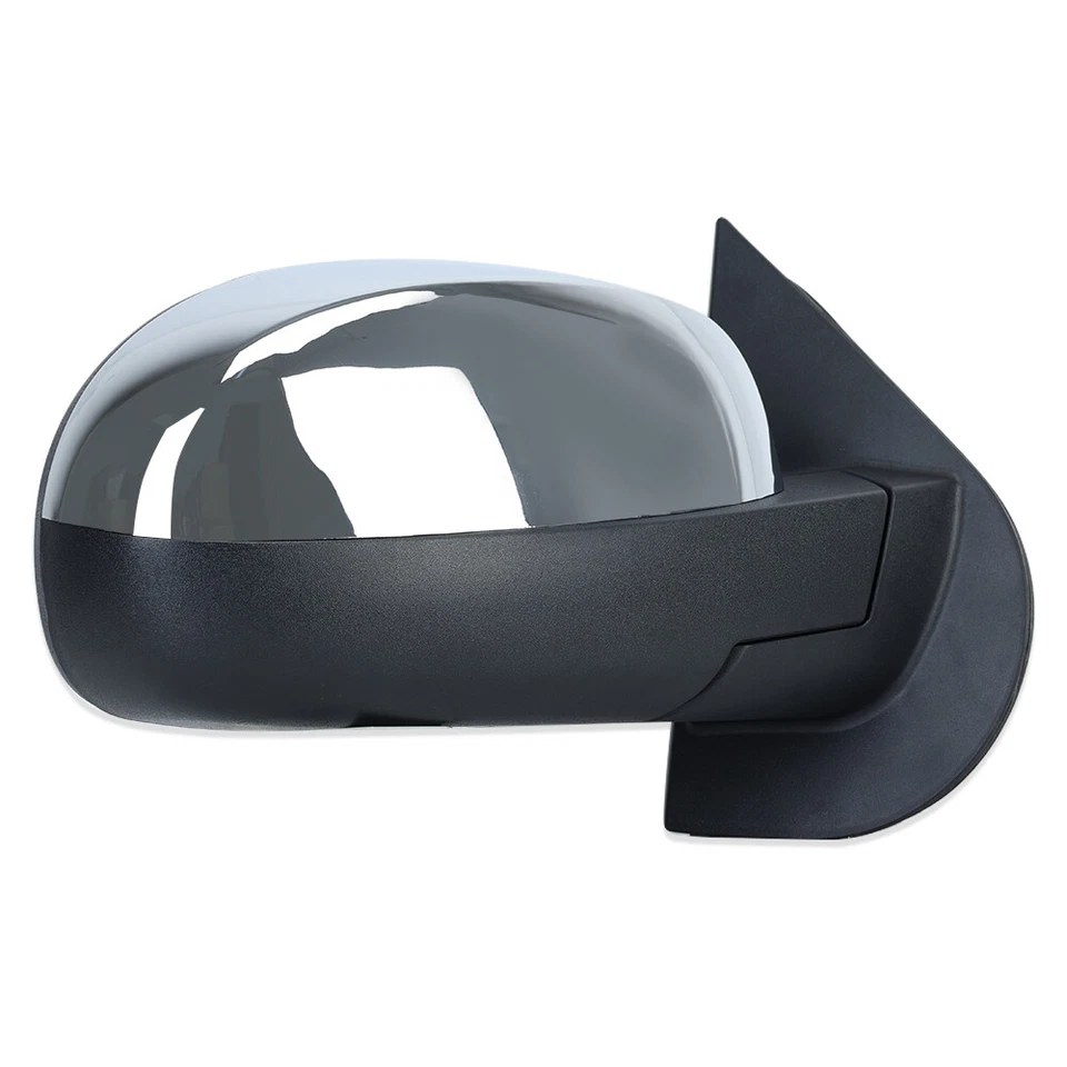 Espejo retrovisor lateral derecho cromado para Chevrolet GMC Tahoe Suburban Yukon XL 1500 2500 07-14 Foto 2 de 4
