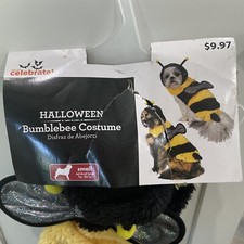 Halloween Dog / Cat Bumblebee Costume Small by Way To Celebrate NWT