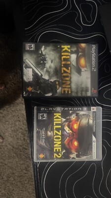  Killzone 1 and Killzone 2 (CIB) and Killzone 3 (No disc) Trilogy Black labels