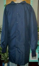 Best Medical Unisex L/S Lab Coat knit cuffs Snaps Side Vents 42" Length Size 4X