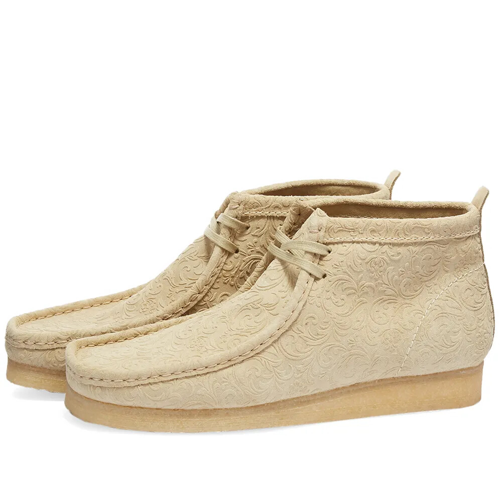 Clarks x END Wallabee Boot Maple | eBay