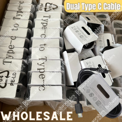 USB-C Type-C Cable Fast PD Charger Lot For Samsung iPhone 15 16Pro Charging Cord
