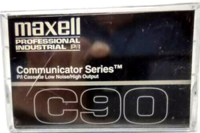 Maxell Communicator Series C90 Blank Audio Cassette Tape Sealed