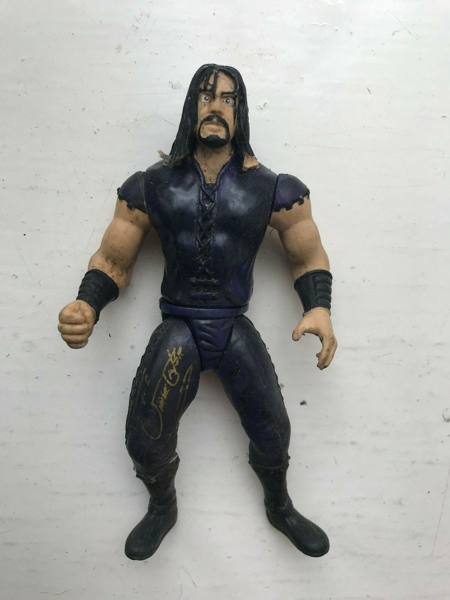 RARE WWE THE UNDERTAKER JAKKS WRESTLING FIGURE RUBBER BCA
