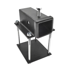 Bolt-on RV Camper Bumper 2 inch Hitch Receiver Adapter for 4-4.5'' Beams