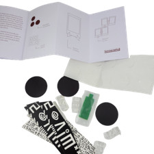 Lomography Lomo'Instant Pack of Glue Dots, Magnet Stickers, Photo Stands Clips