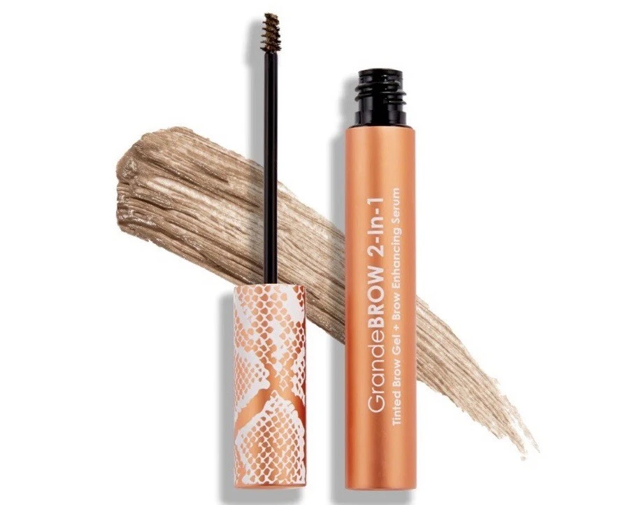 Grande Brow 2-in-1 Tinted Brow Gel + Award Winning AUBURN Brow Enhancing System - Image 2 of 4