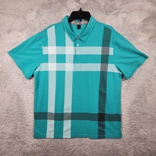 PinkMarco Polo Shirt Mens XL Teal Short Sleeve Golf