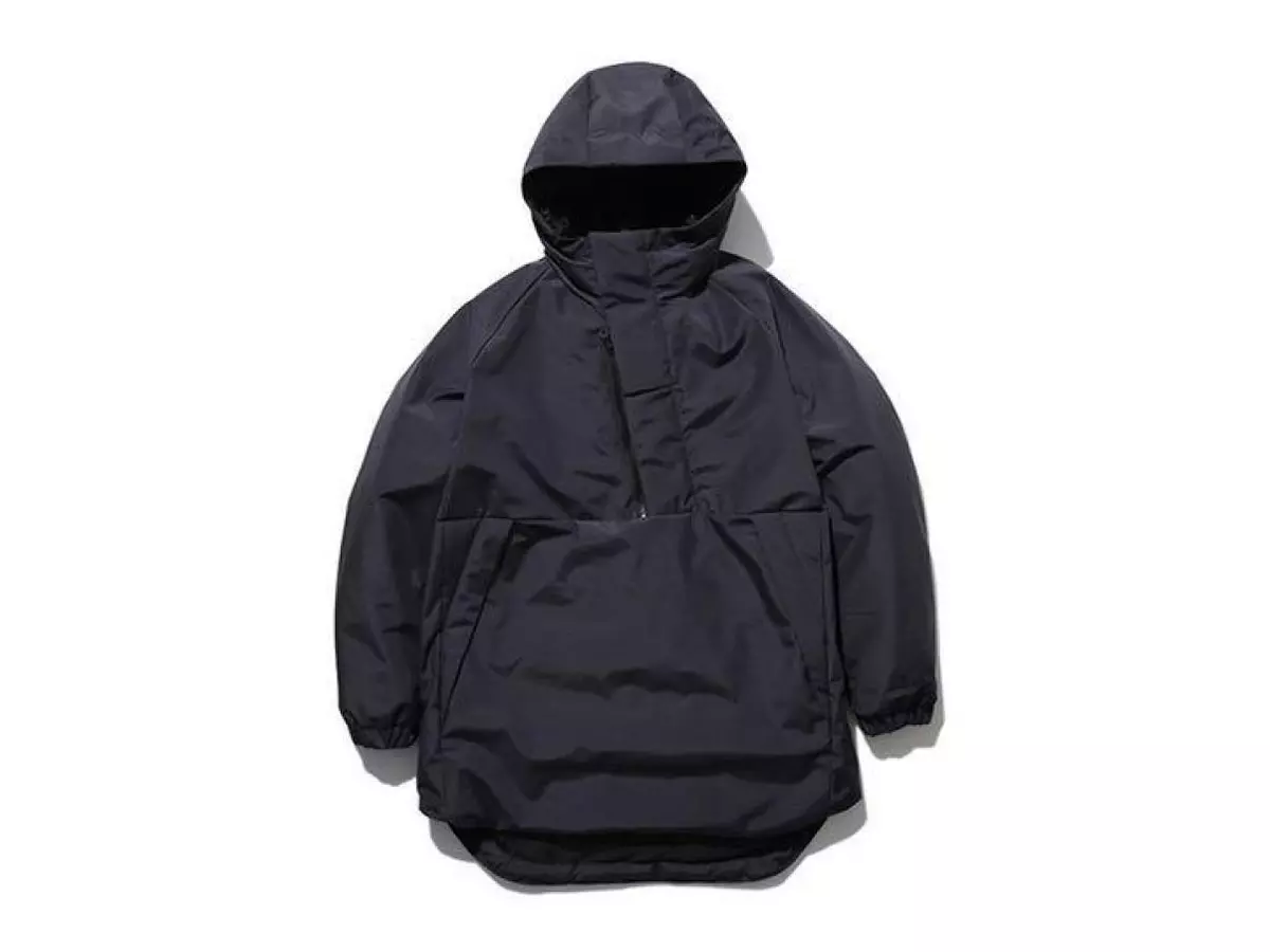 Snow Peak FR 2L Down Long Pullover Black Size M Color Black Fire Resistant