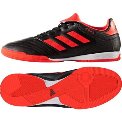 adidas Copa Tango 17.3 IN S77148 Indoor Soccer Shoes Size 7.5 MEN NIB BLACK RED