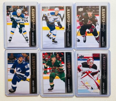 2021-22 UPPER DECK EXTENDED HOCKEY #501-750 YOUNG GUNS SP FINISH YOUR SET U PICK