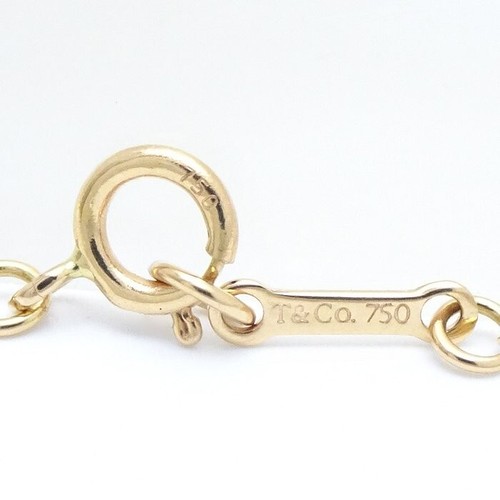 Collana Tiffany & Co. Paloma Picasso in oro giallo 18 carati con luce media (... - Foto 5 di 7