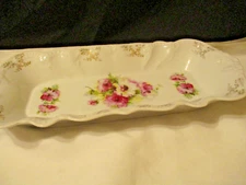 Unmarked Large Relish Ceramic Dish
