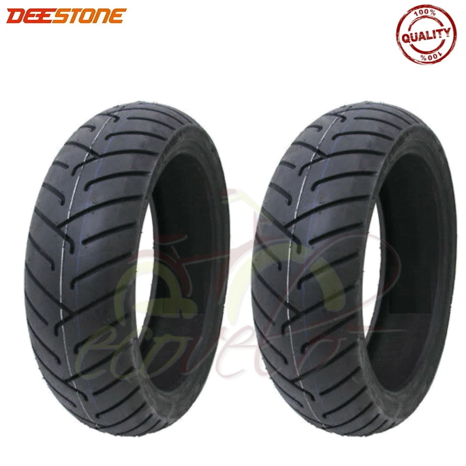 COPPIA PNEUMATICI 130/60-13 DEESTONE GOMME PER SCOOTER AEROX APRILIA SR E ALTRI