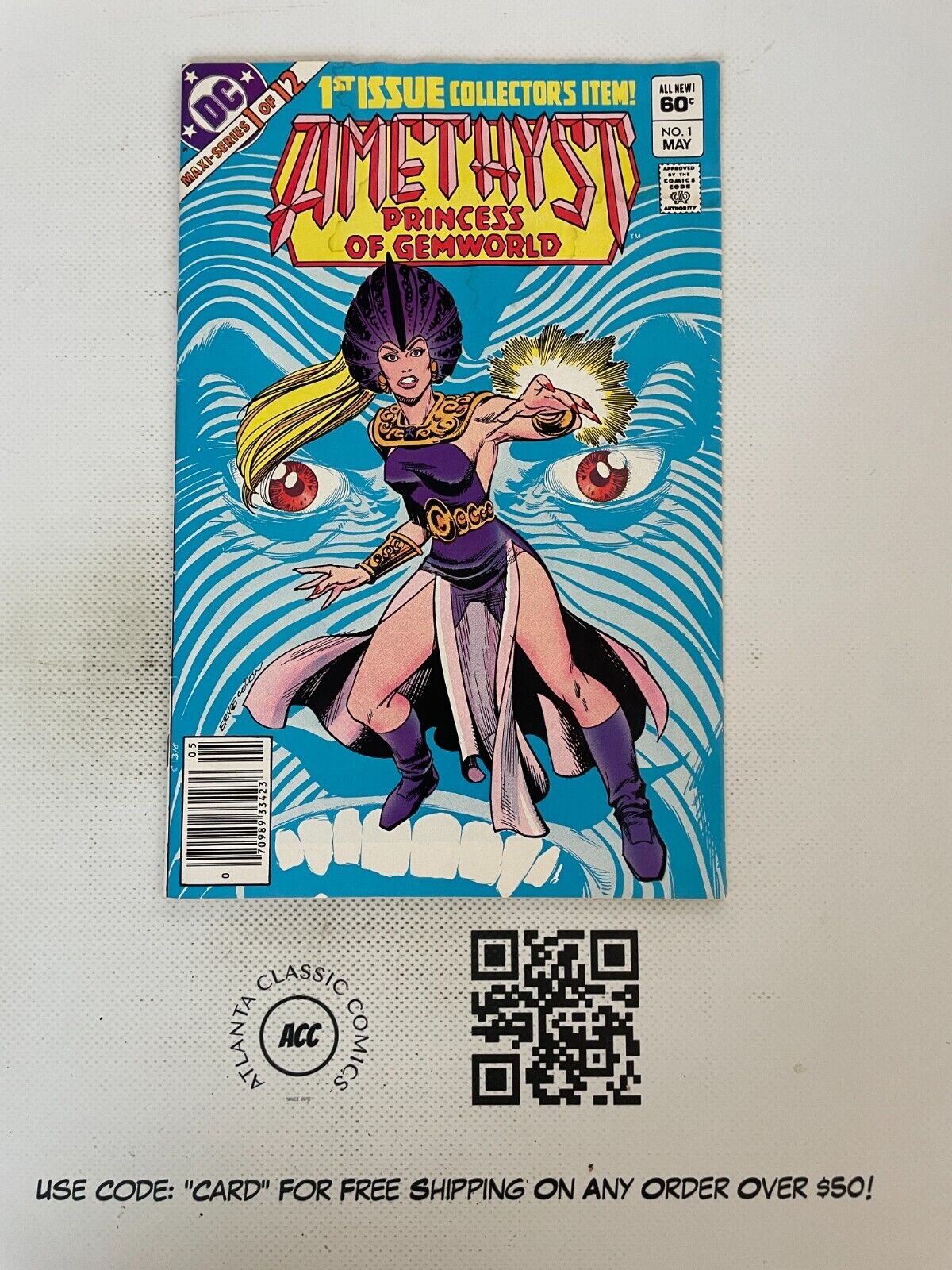 Amethyst # 1 VF- DC Comic Book Princess Of Gemworld Ernie Colon Cover 20 J219