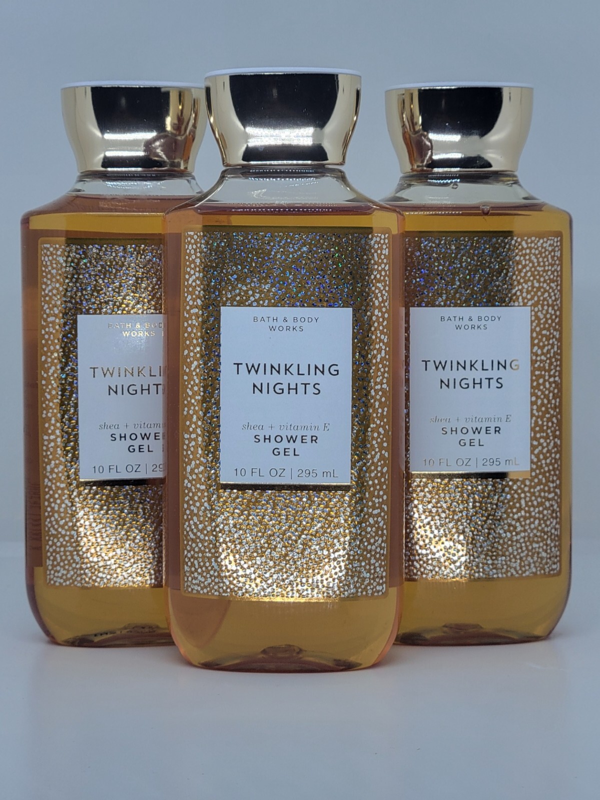 Bath & Body Works Twinkling nights Shower Gel x3 10oz each eBay