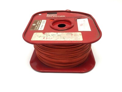 Belden 99180031000 Hook-up Wire 18AWG 1C PVC 1000ft Spool Orange