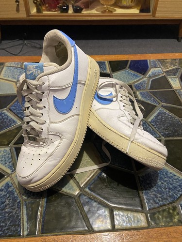 Nike Air Force 1 Low '07 Sneakers University Blue Shoes Mens US 8 2022