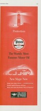 1948 Veedol Motor Oil Lighthouse Auto Protection Print Ad SP20