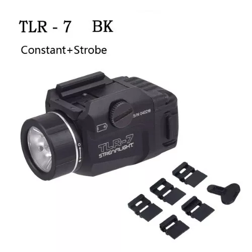 Linterna Arma Táctica 1000 Lúmenes LED Luz Estroboscópica 20mm Antorcha Montaje en Riel - Imagen 11 de 12